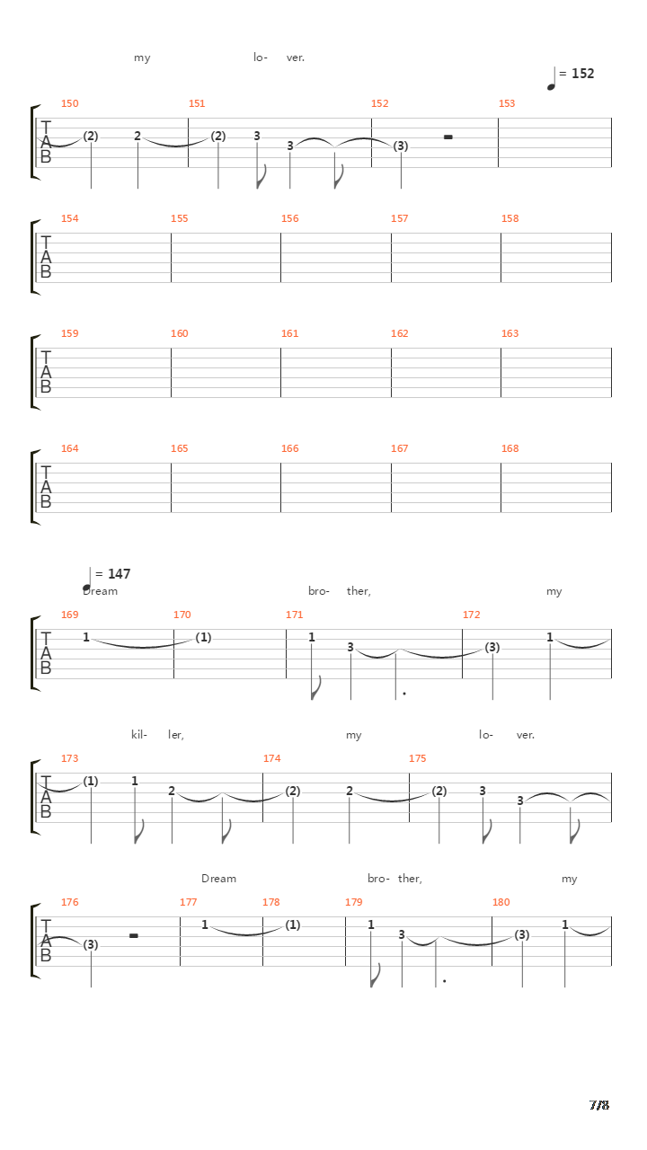 Battle For The Sun吉他谱