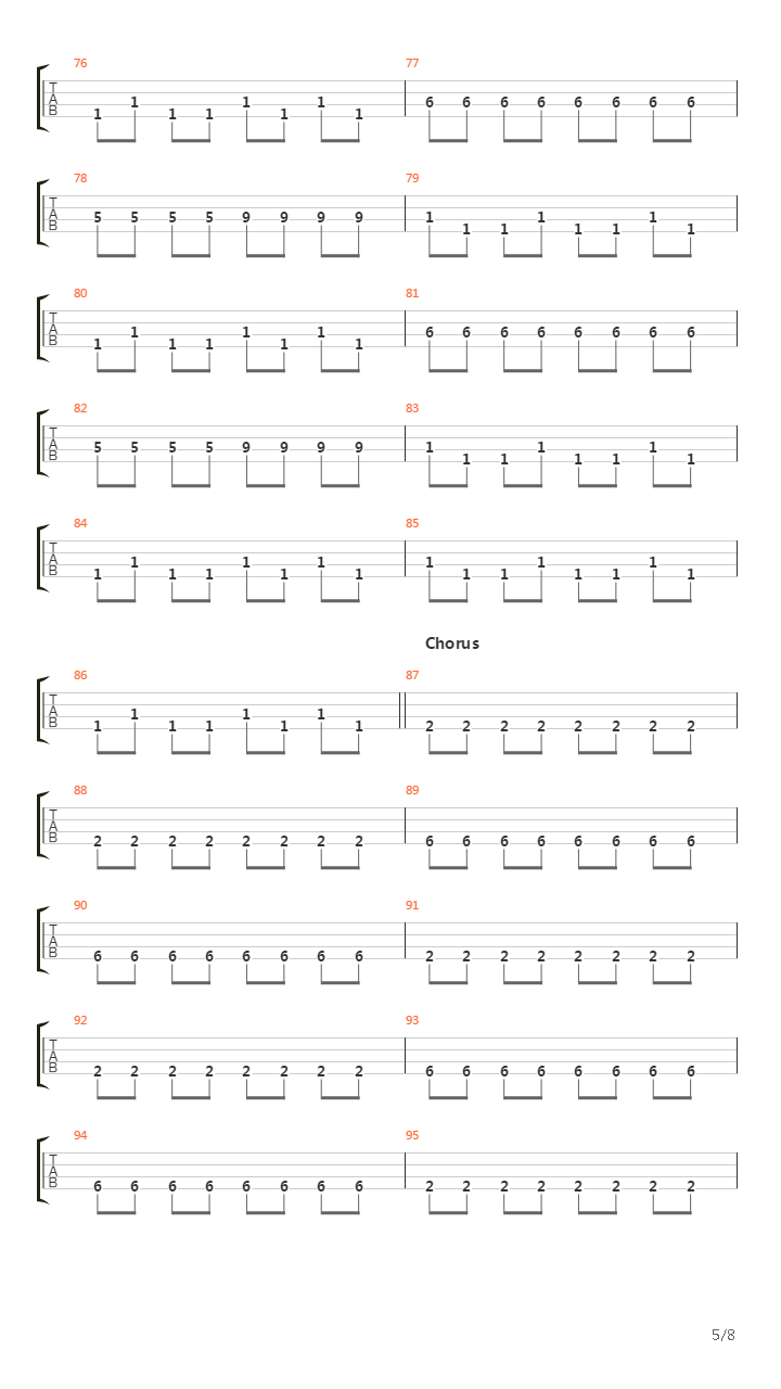 Julien吉他谱