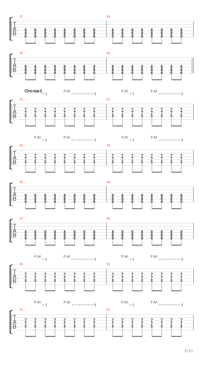 The Bitter End吉他谱