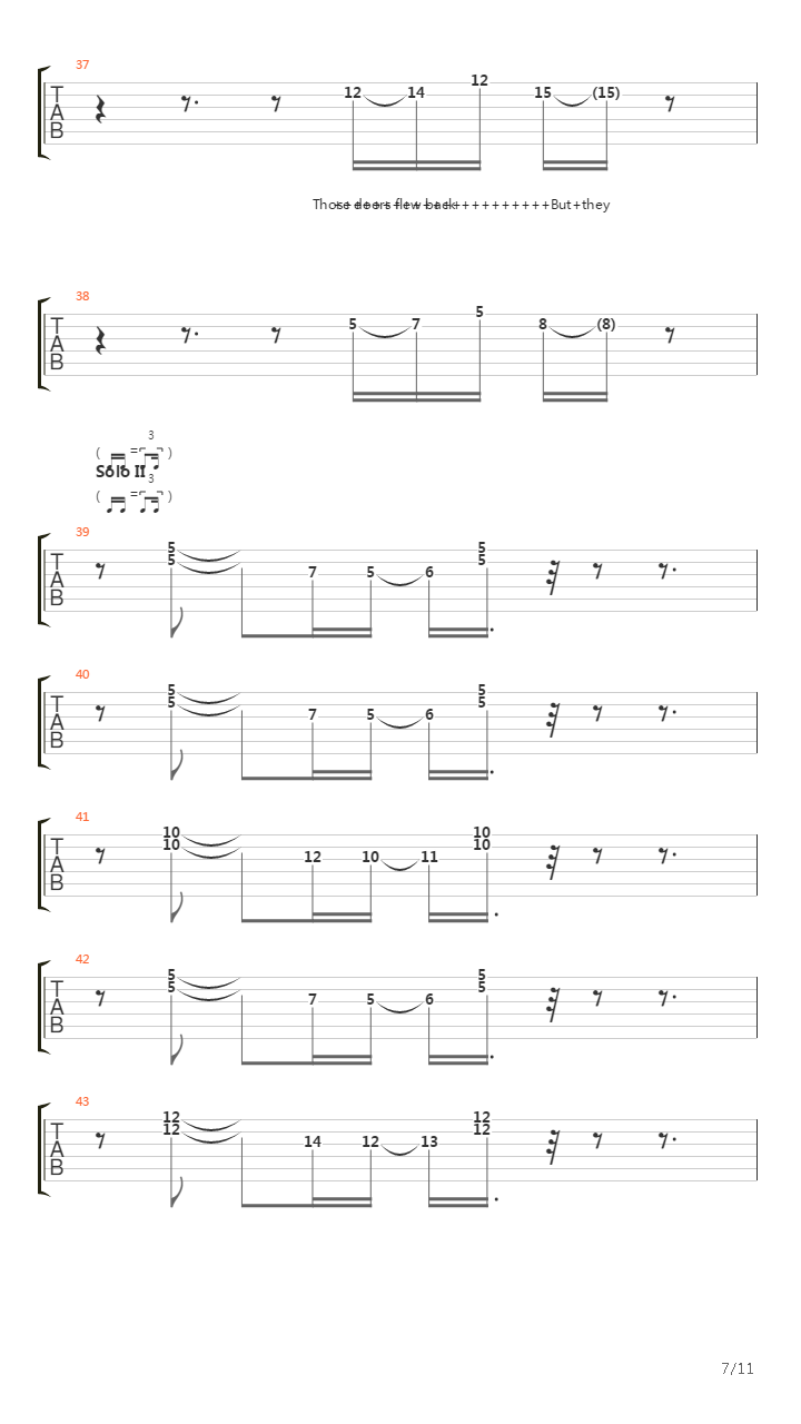 Around And Around吉他谱