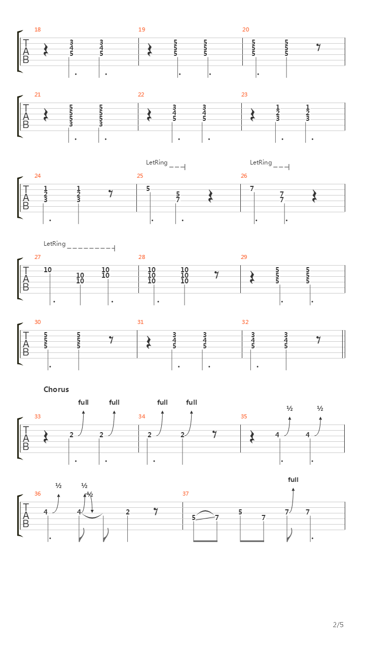 Connection吉他谱