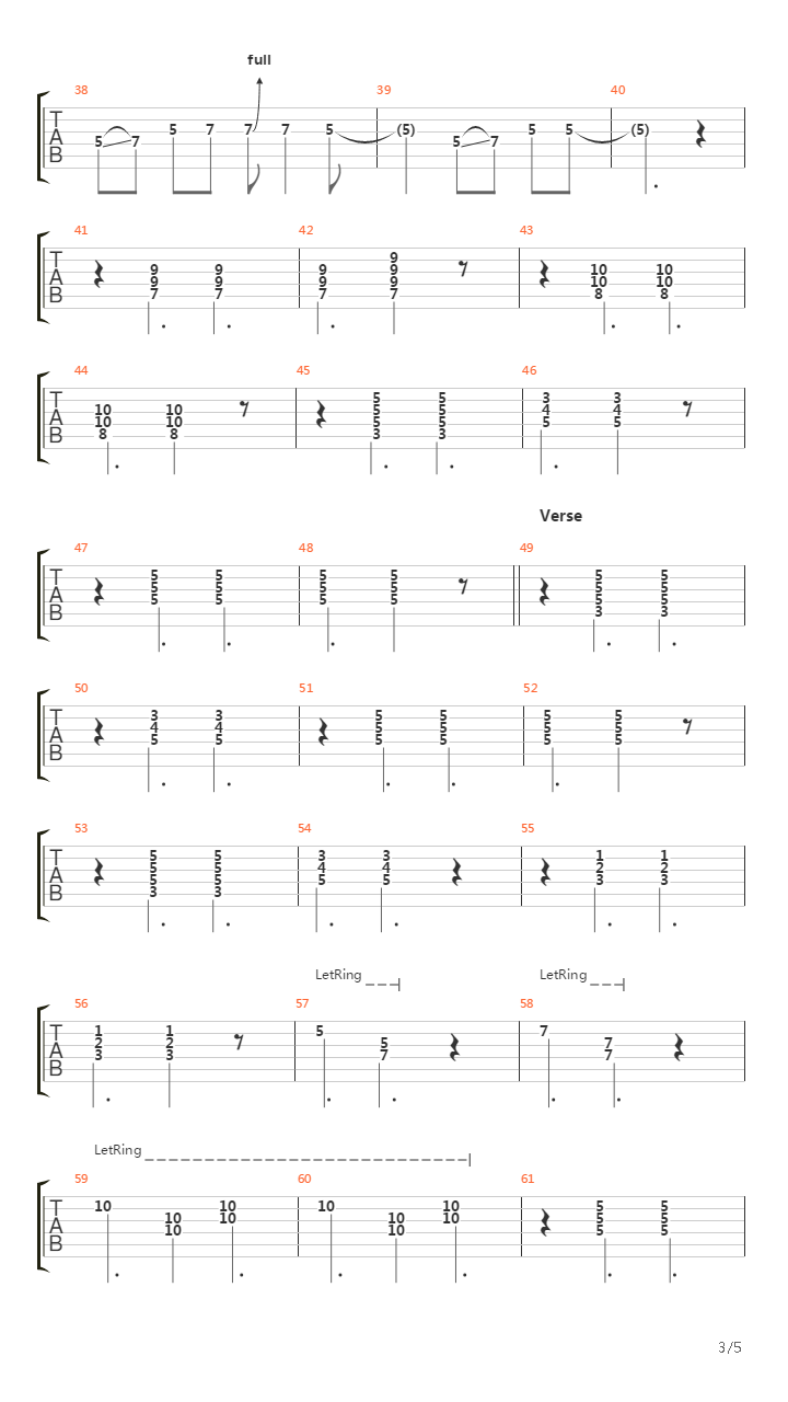 Connection吉他谱