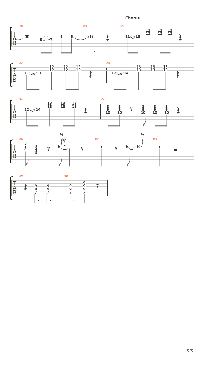 Connection吉他谱