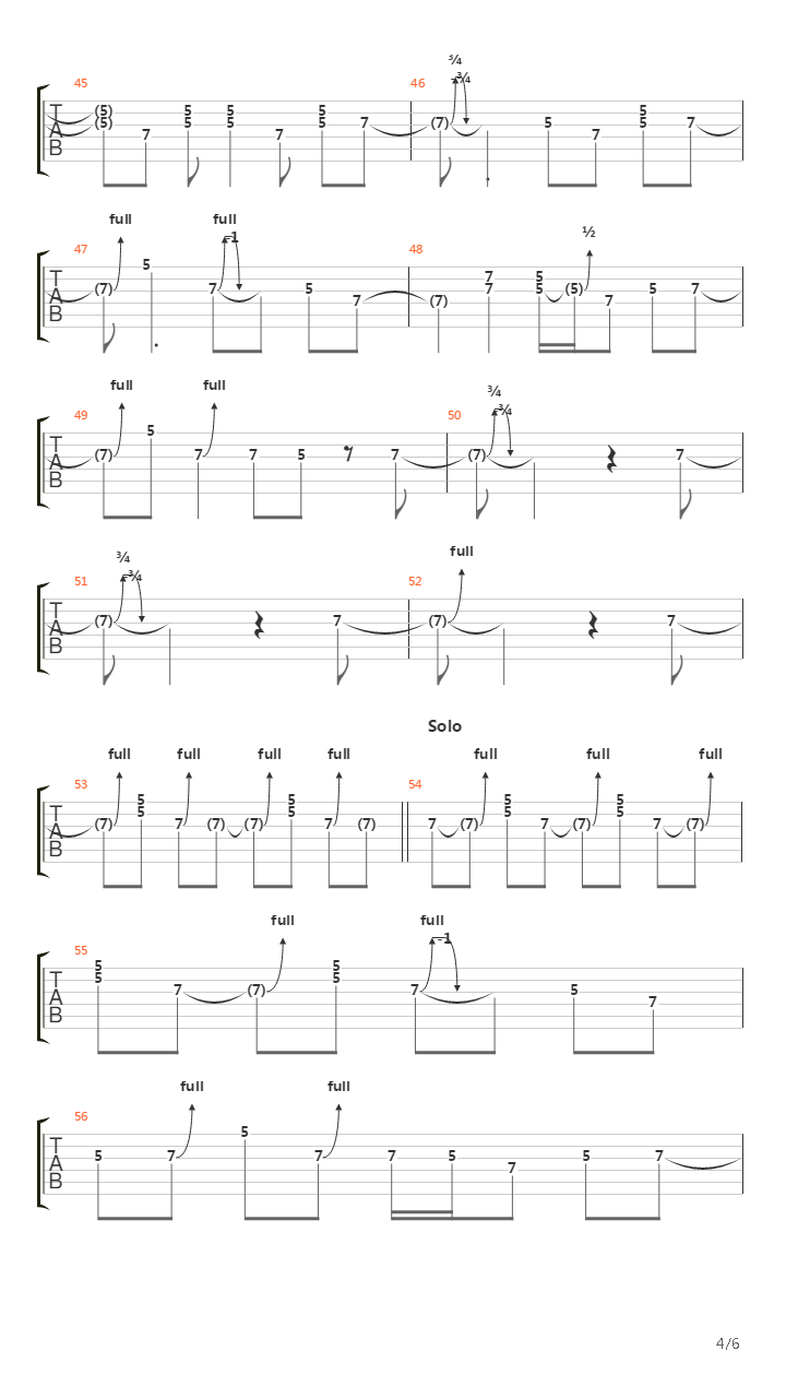 Route 66吉他谱