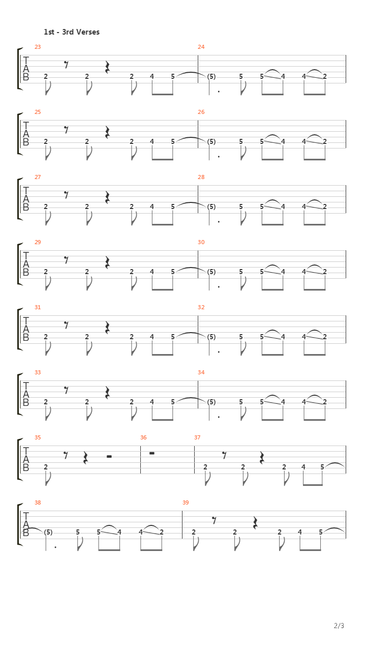 Satisfaction吉他谱