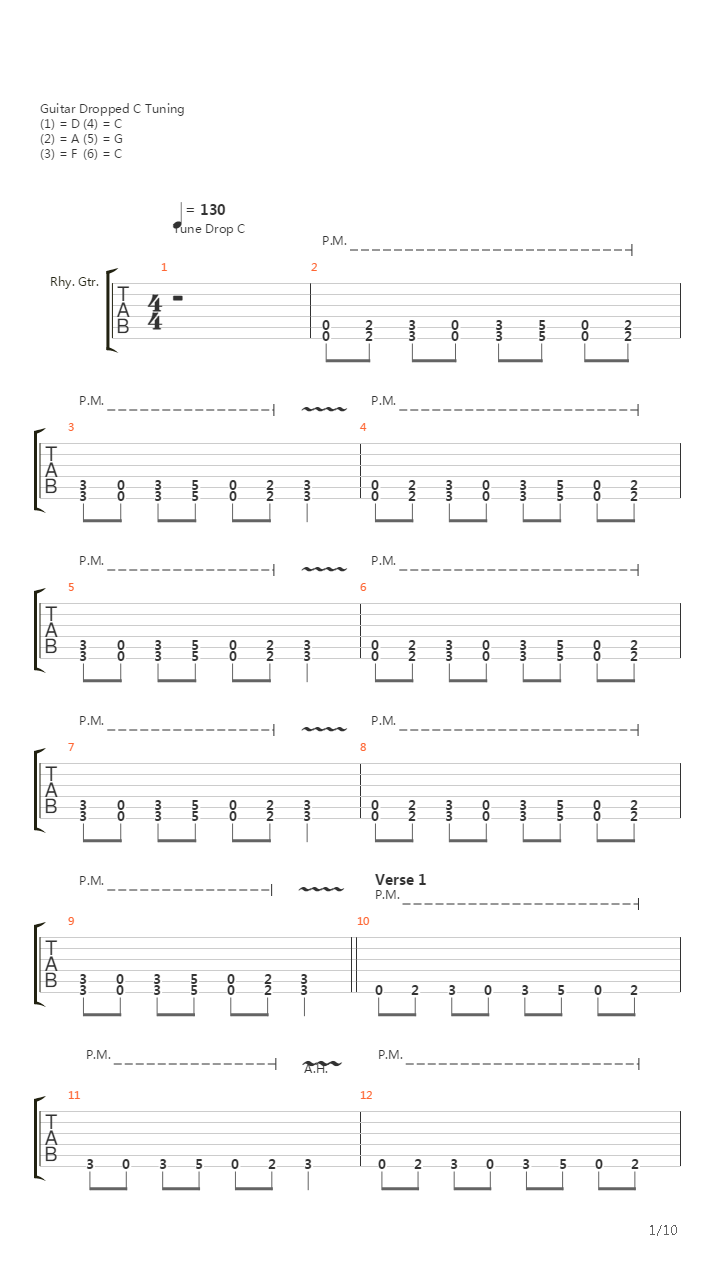 321吉他谱