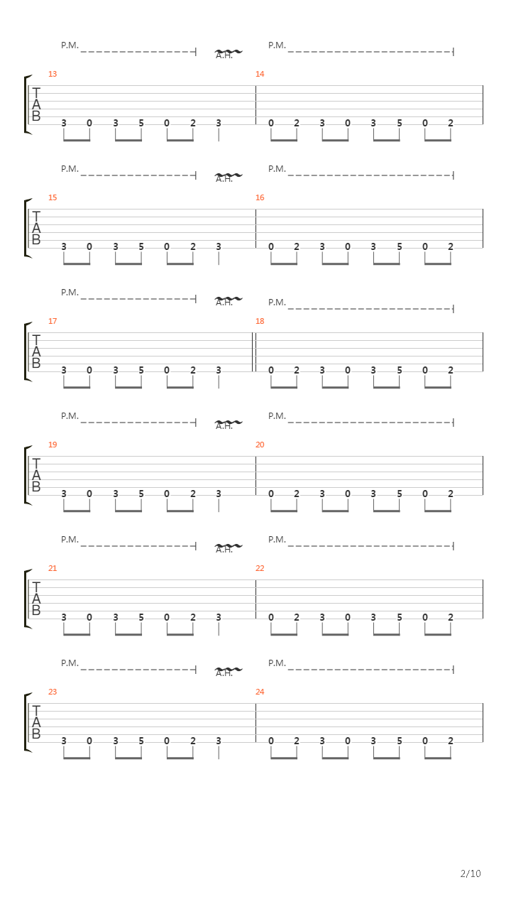 321吉他谱