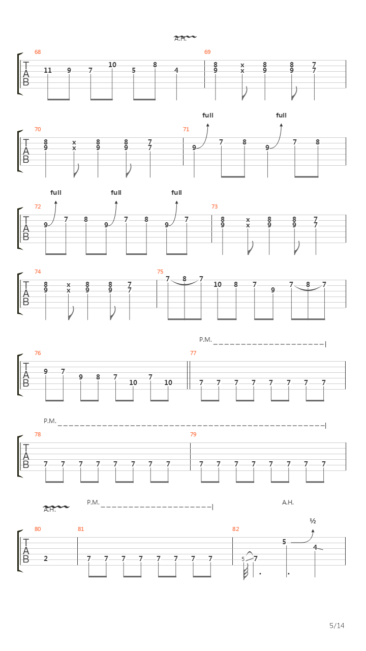 Coming Home吉他谱