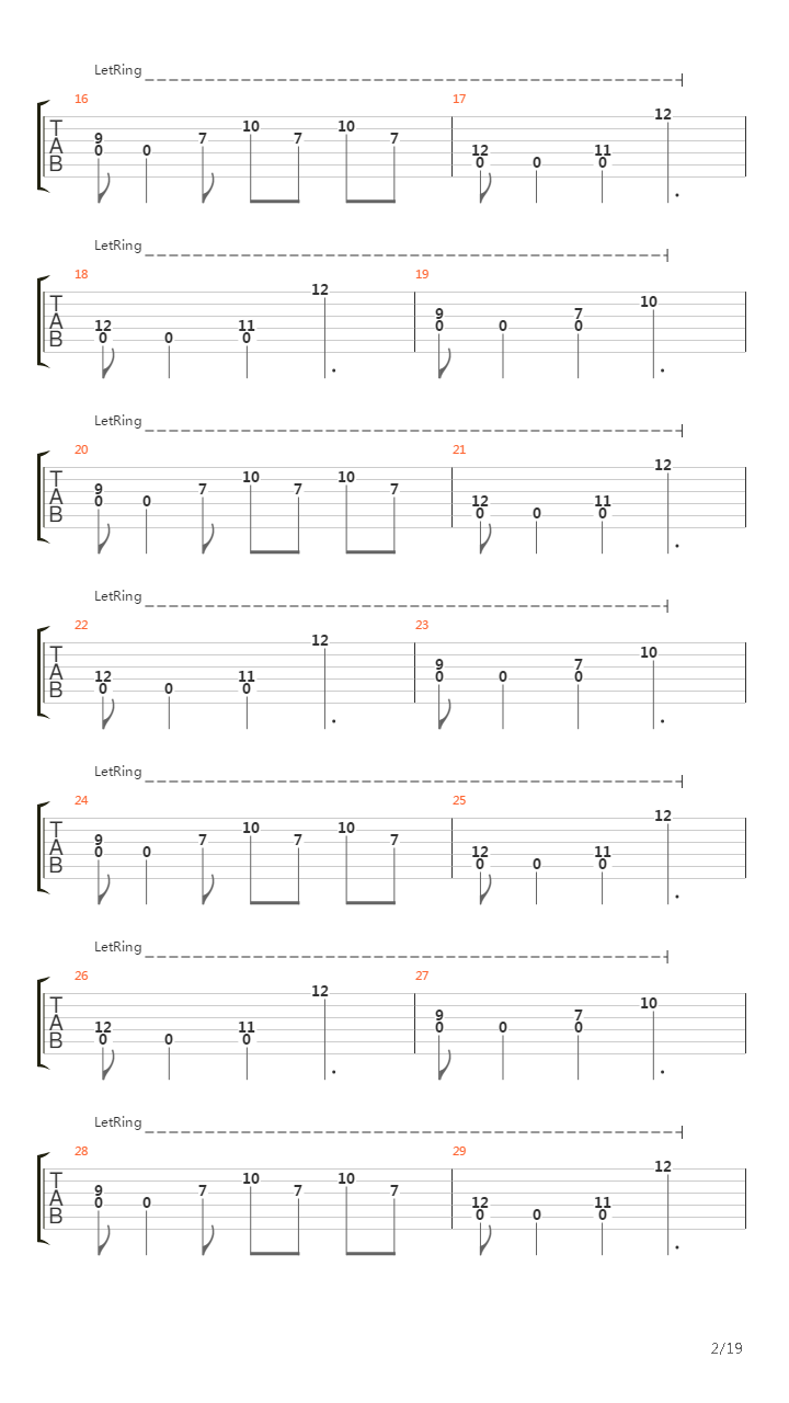 Bad吉他谱