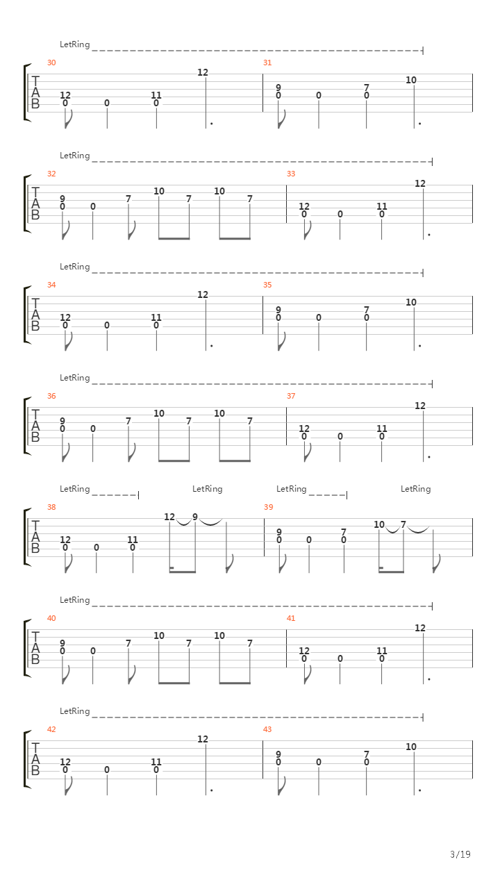 Bad吉他谱