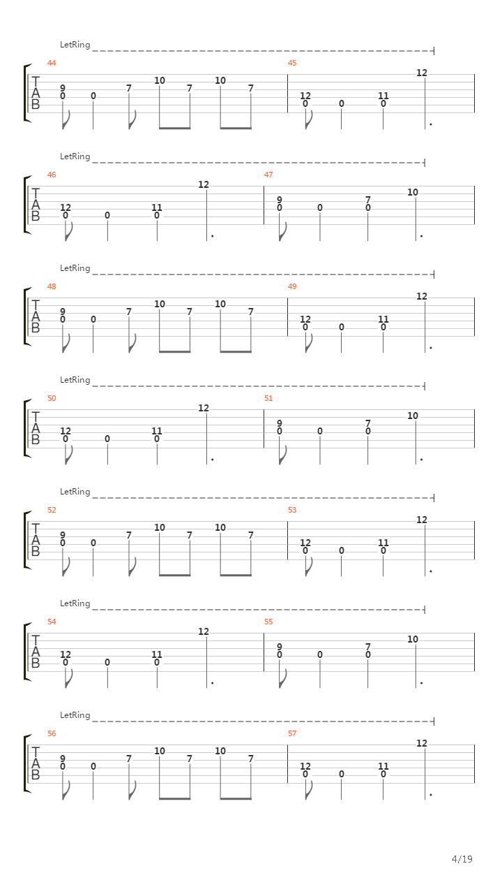 Bad吉他谱