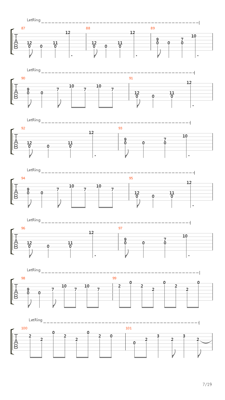 Bad吉他谱