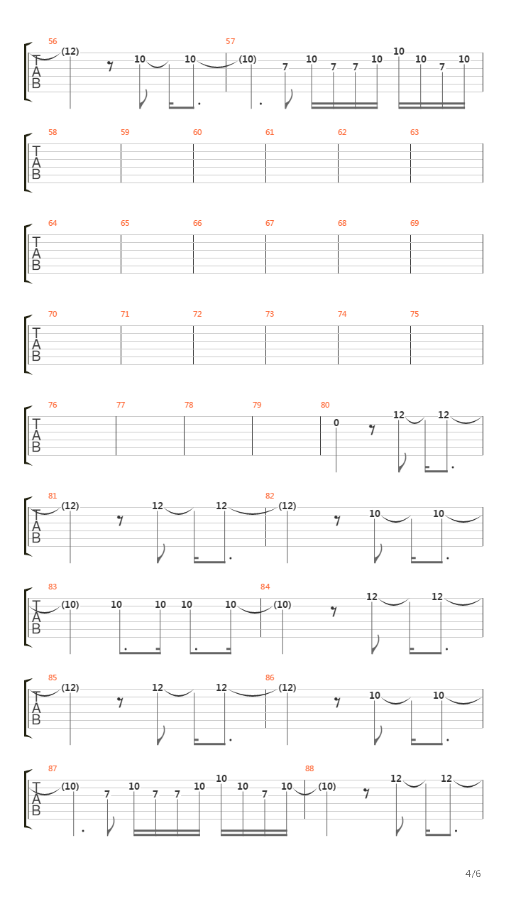 Bad吉他谱