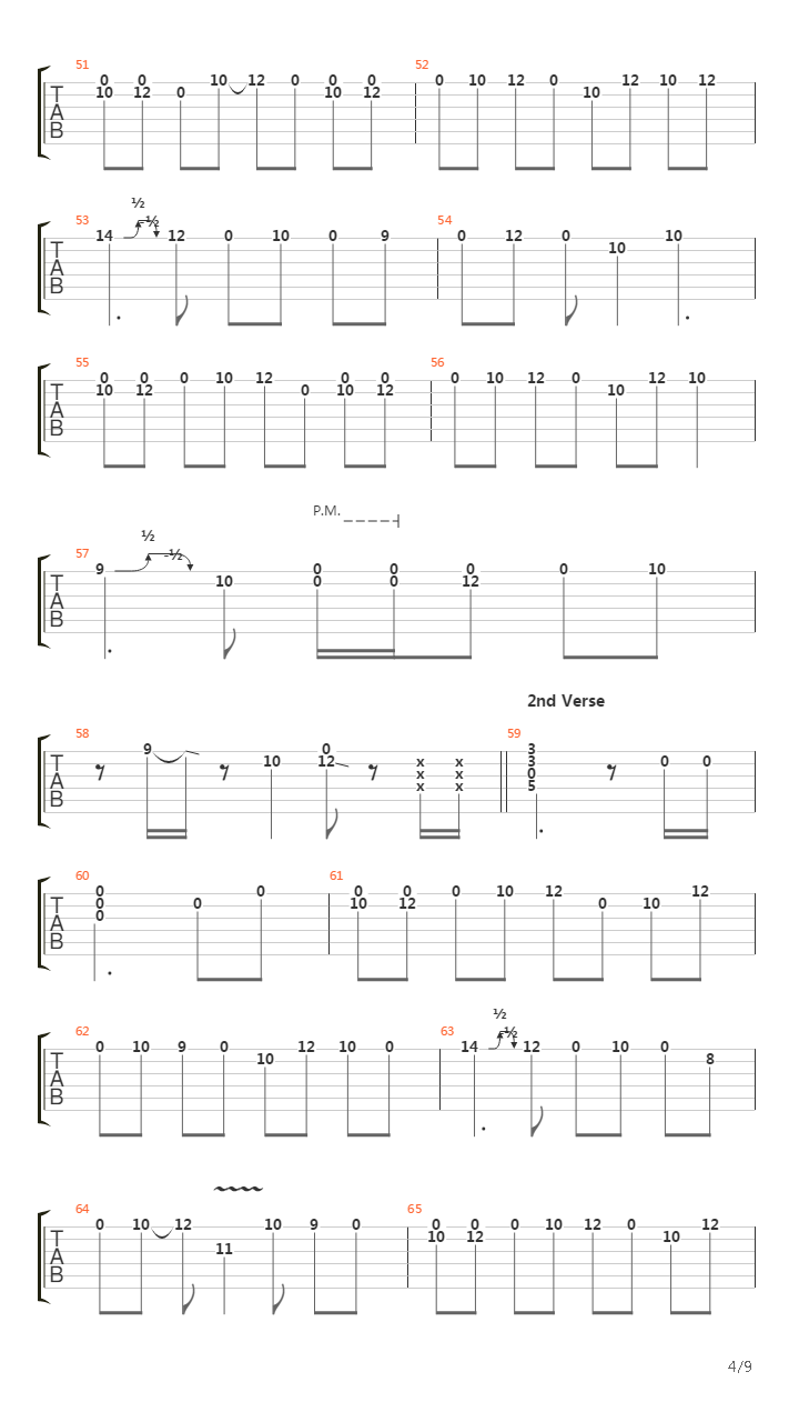 Gloria吉他谱