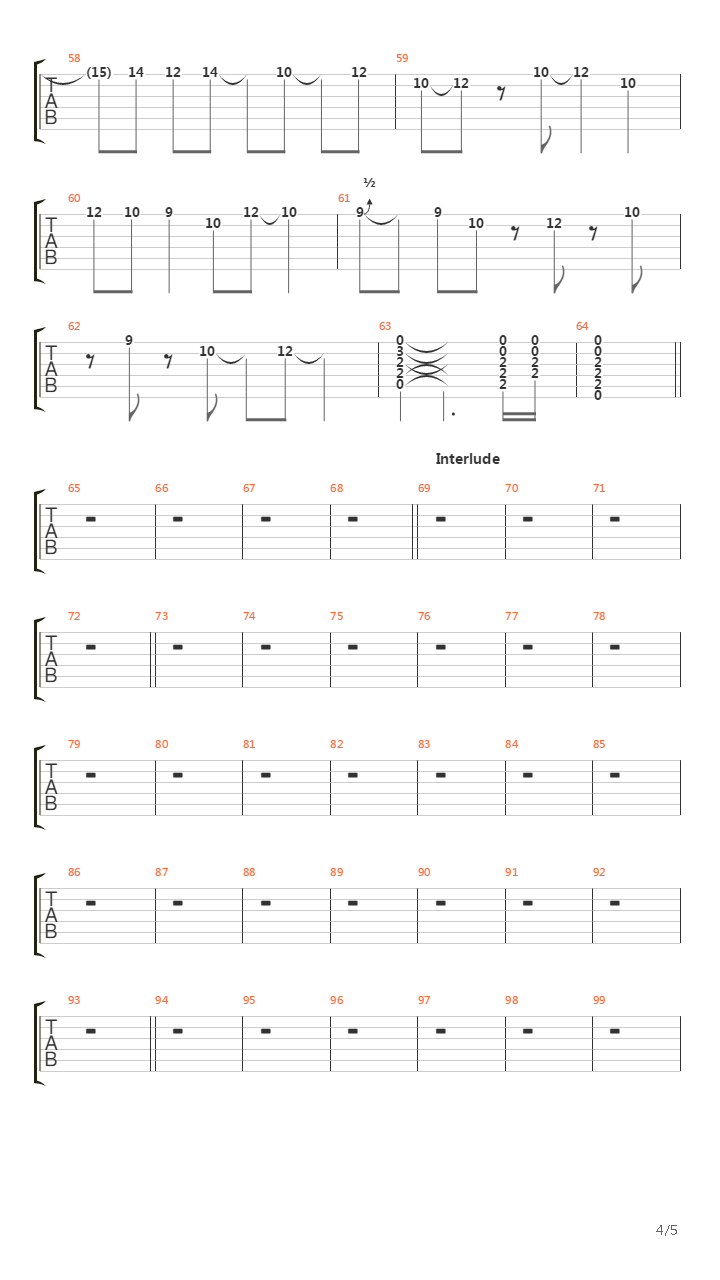 Gloria吉他谱