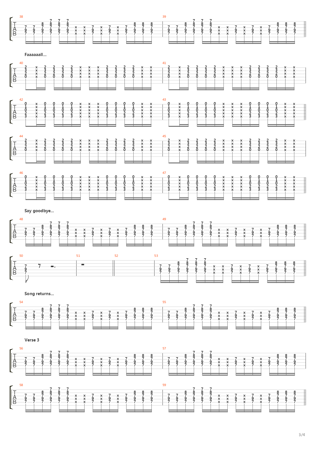 Seconds吉他谱