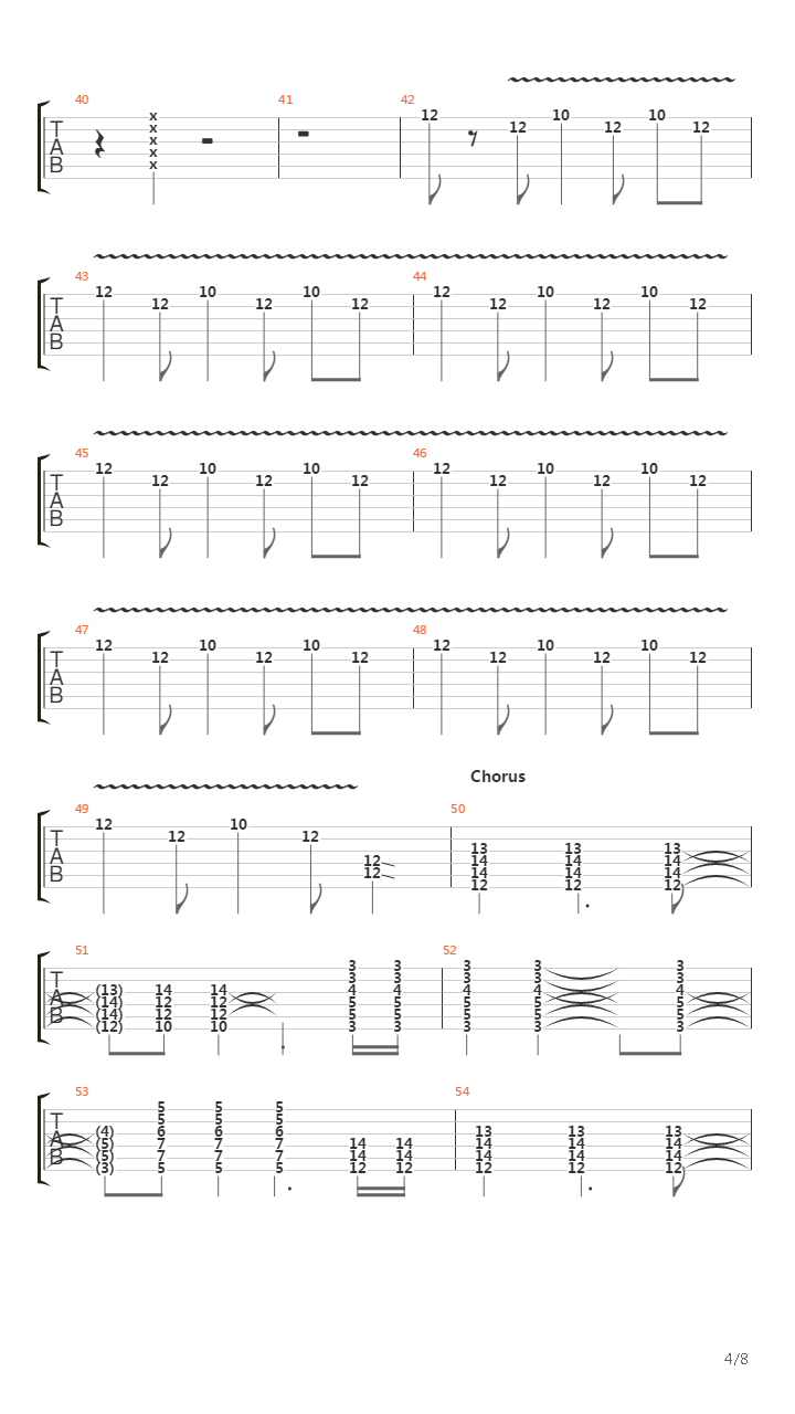 Vertigo吉他谱