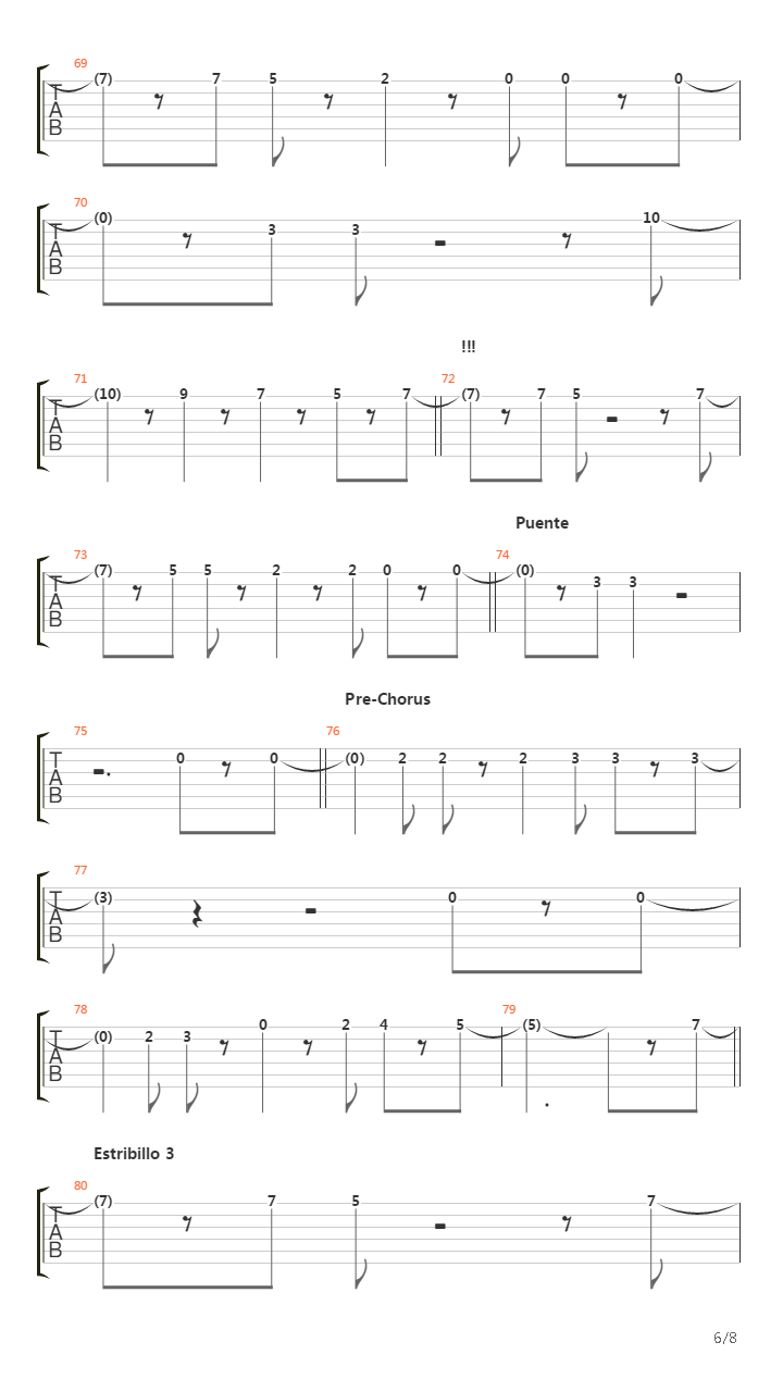 Waterloo吉他谱