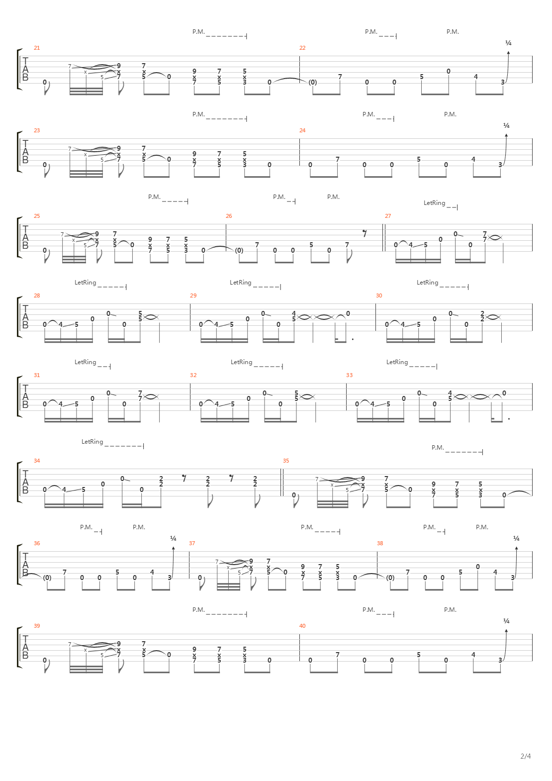 Combination吉他谱