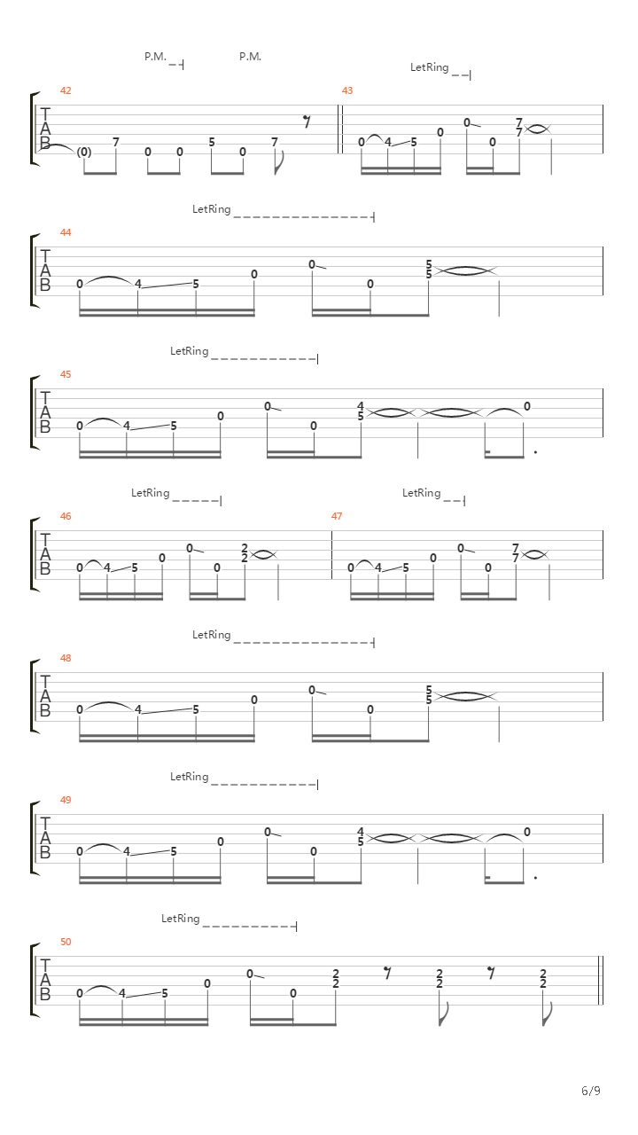 Combination吉他谱