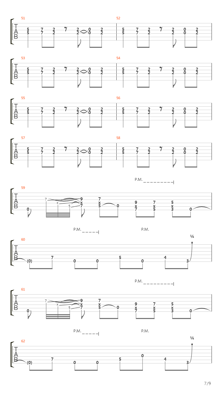 Combination吉他谱