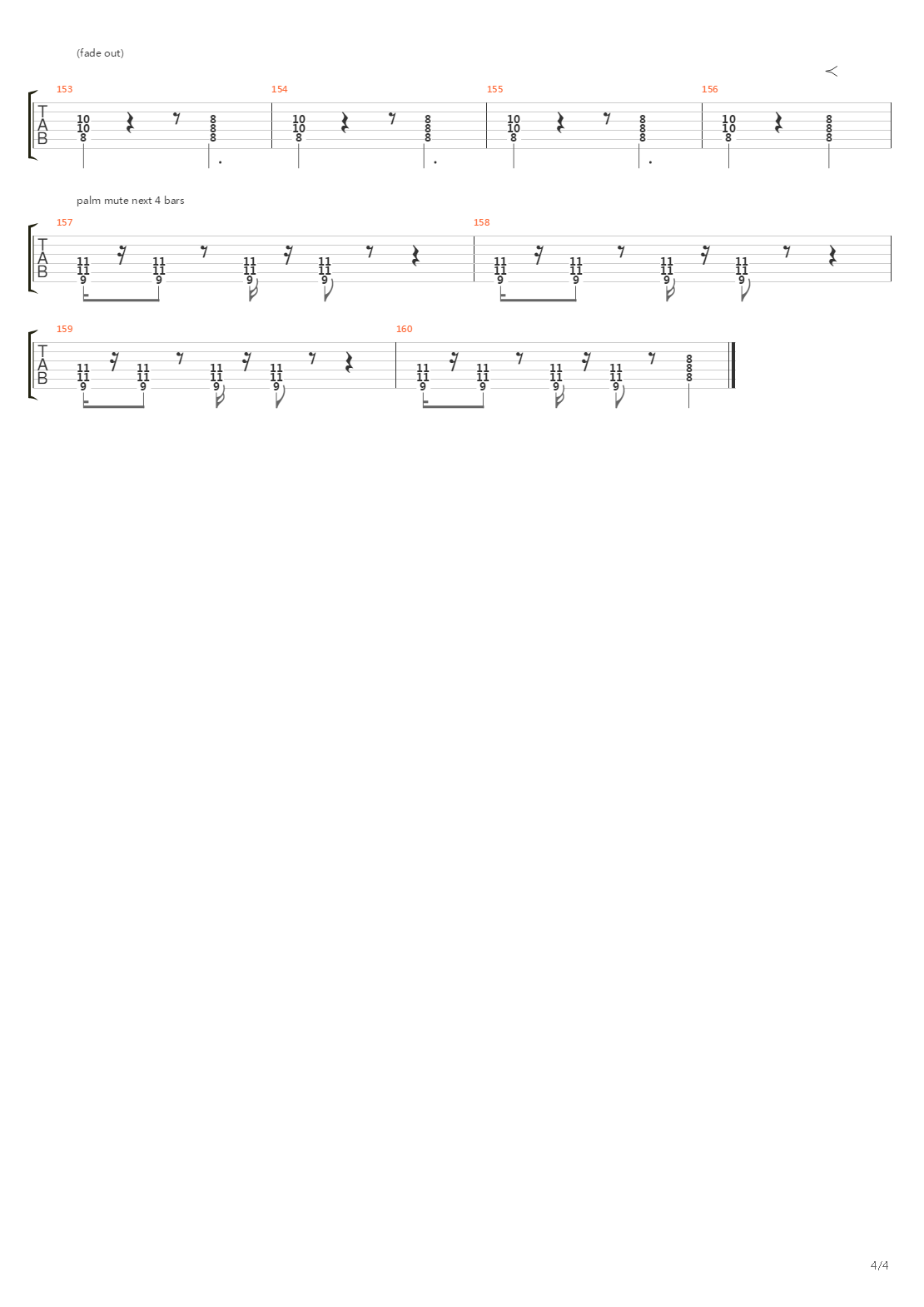 Kings And Queens吉他谱