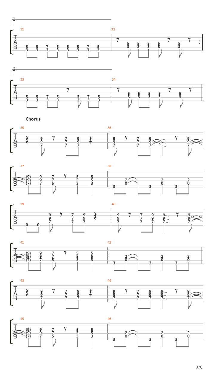 Other Side吉他谱