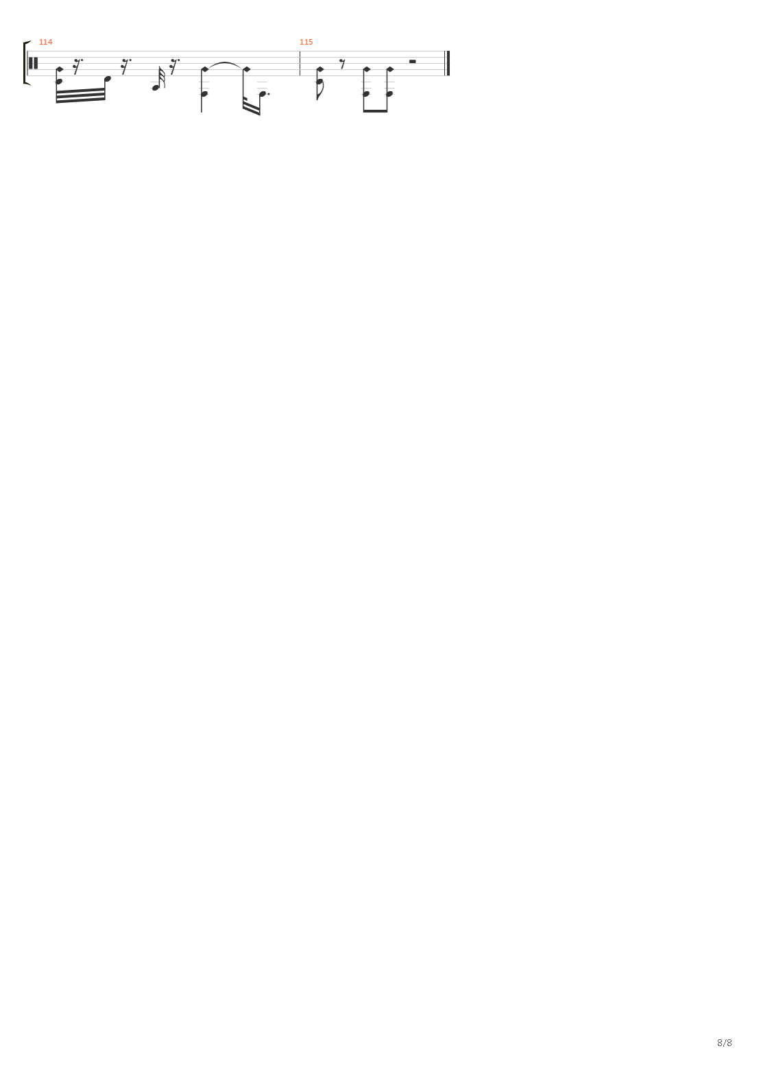 Other Side吉他谱