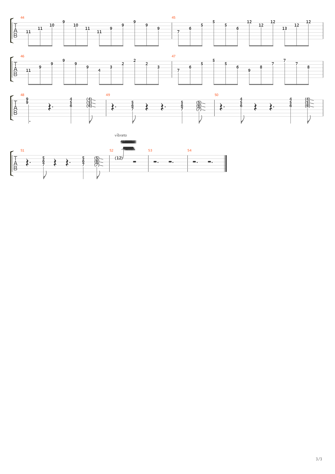 The Grind吉他谱