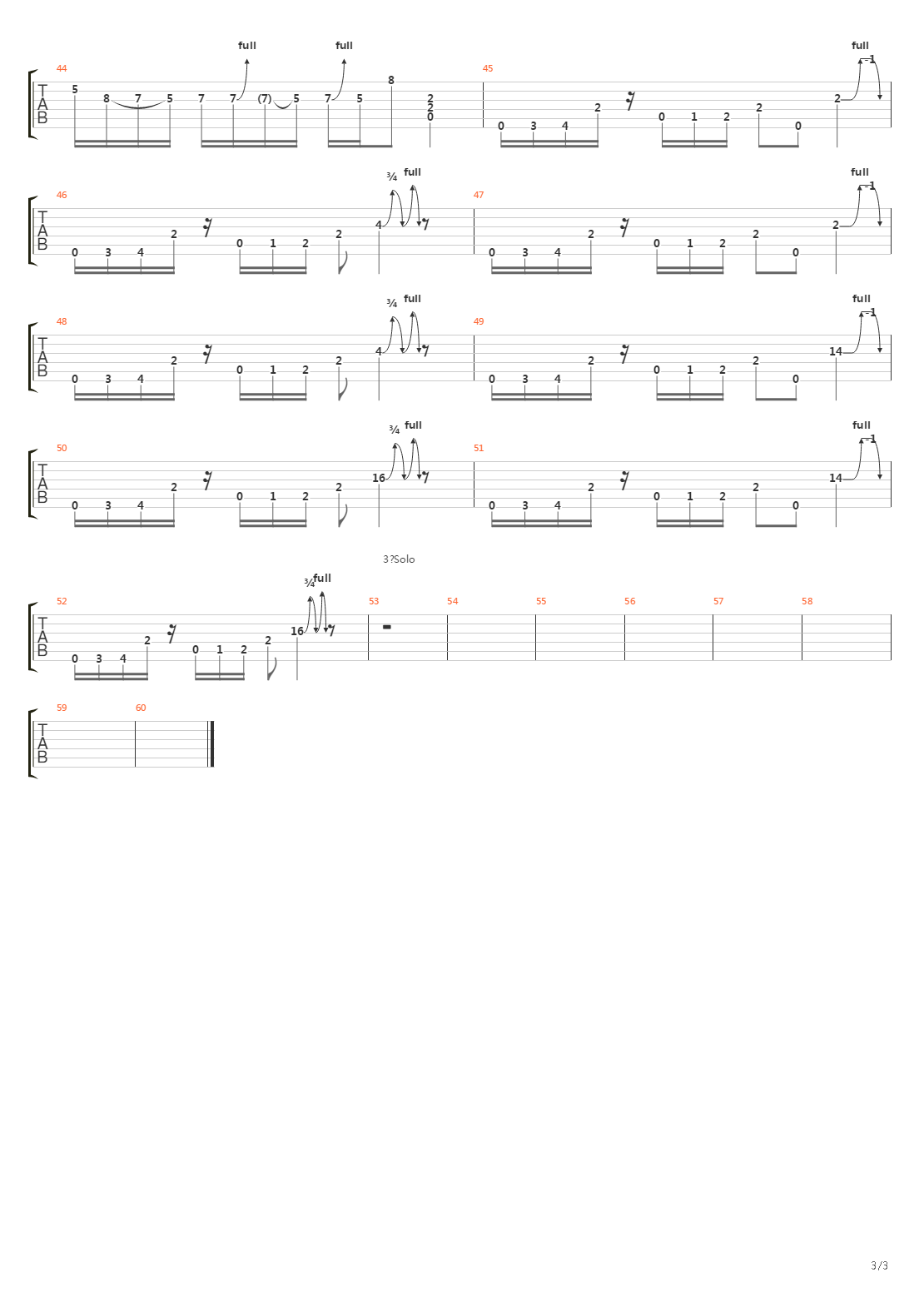Walk This吉他谱
