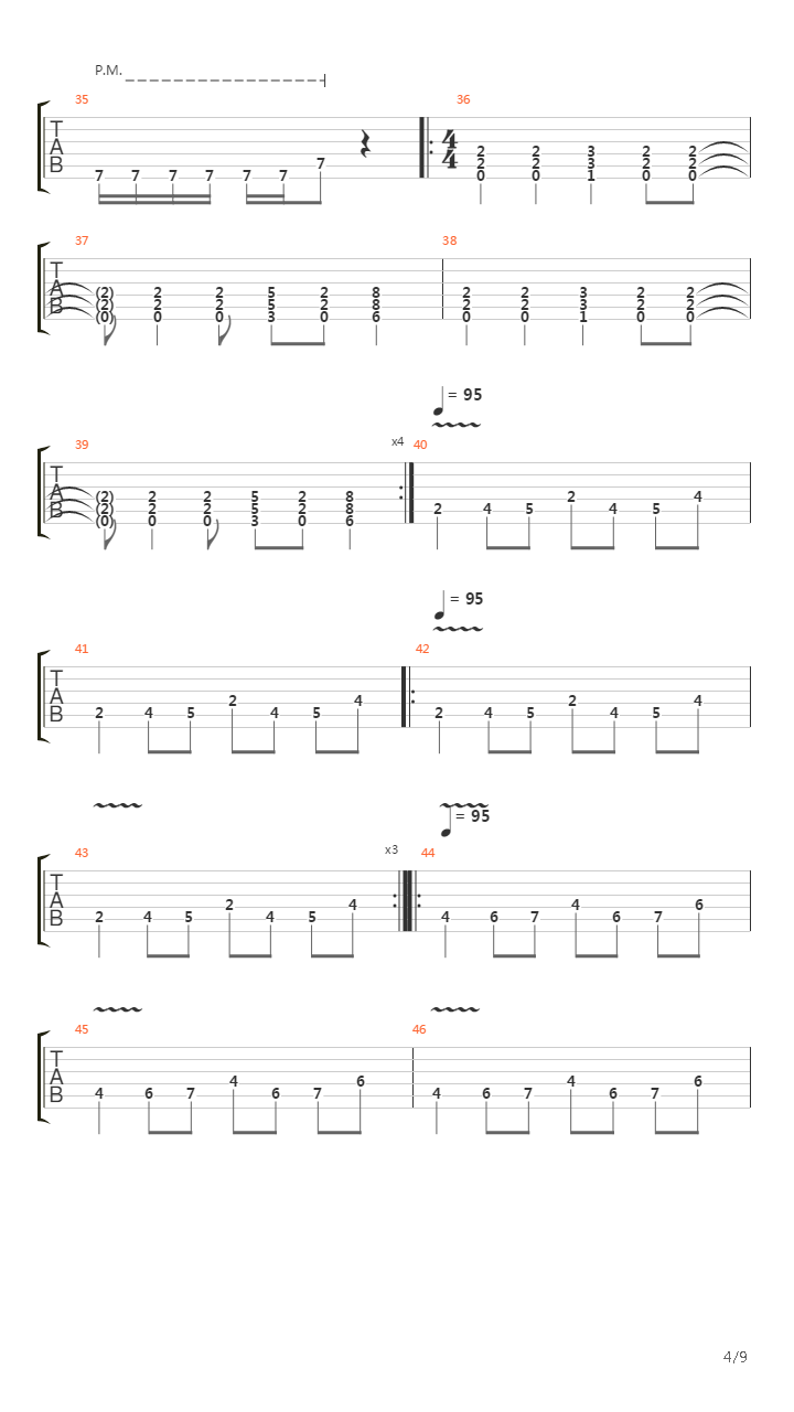 Forgotten Sunrise吉他谱