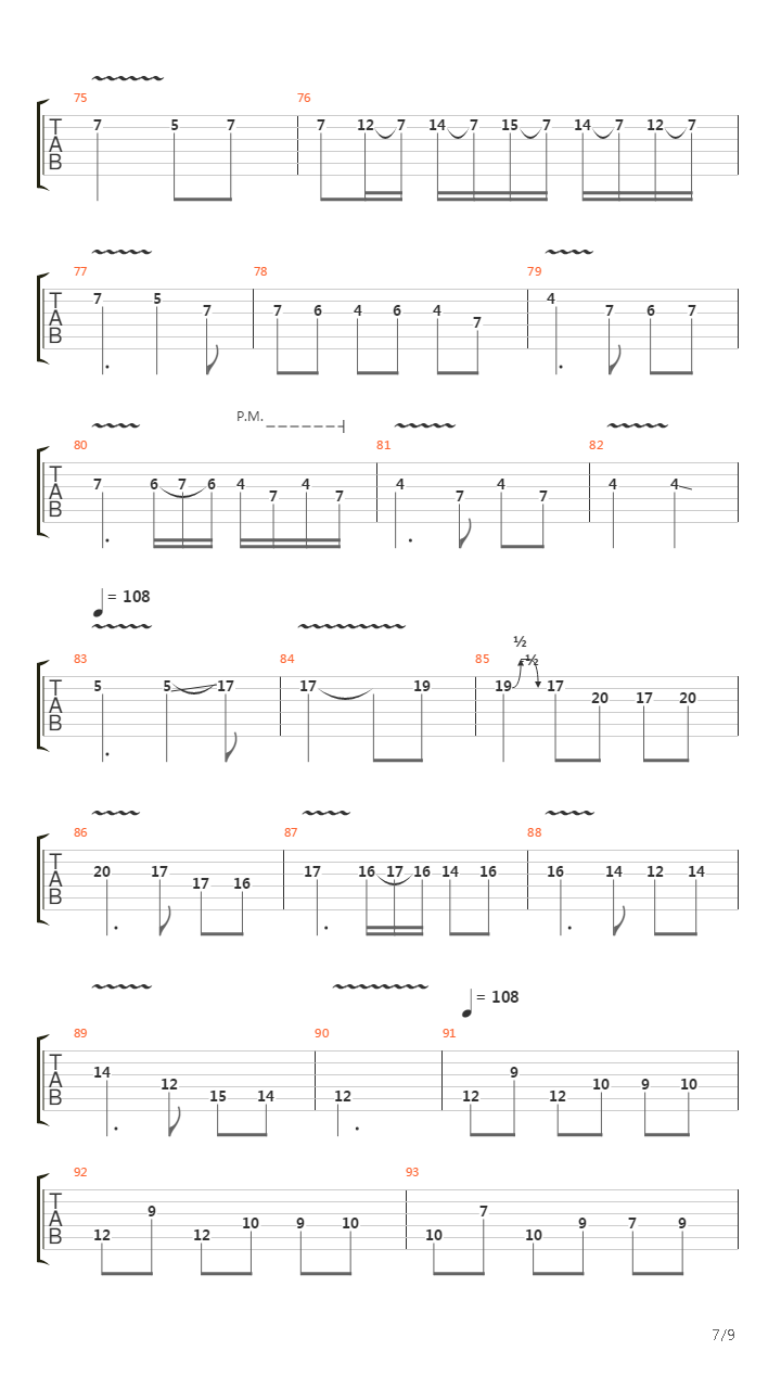 Forgotten Sunrise吉他谱