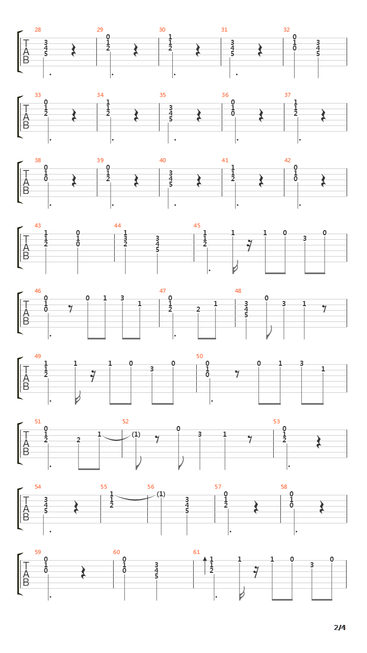 As Long As You Love Me吉他谱