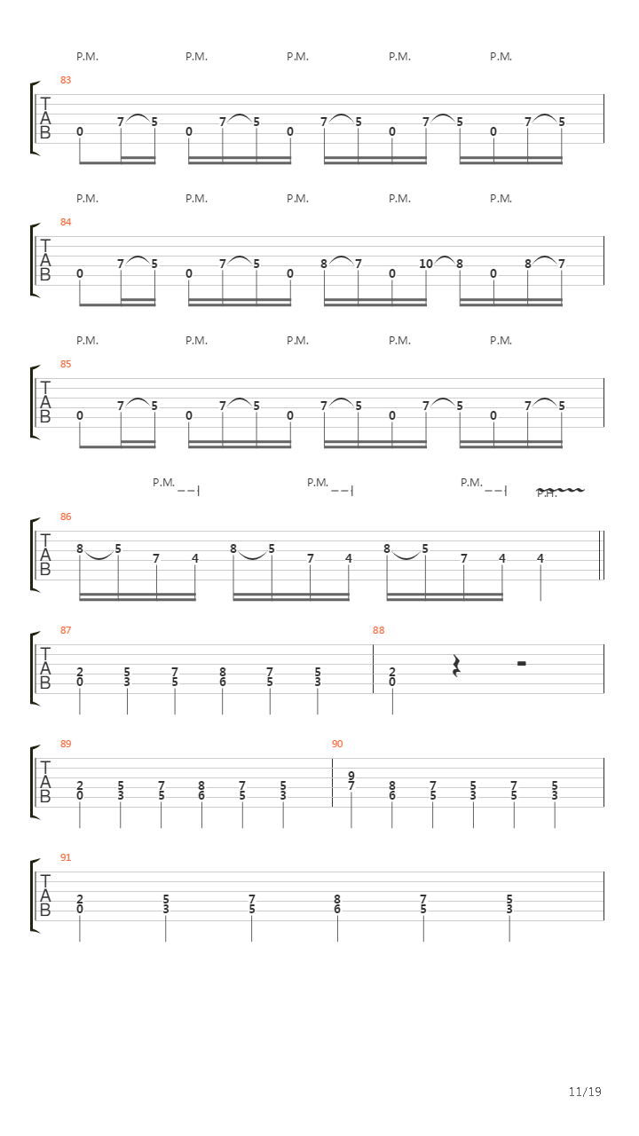 Blood On Your Hands吉他谱