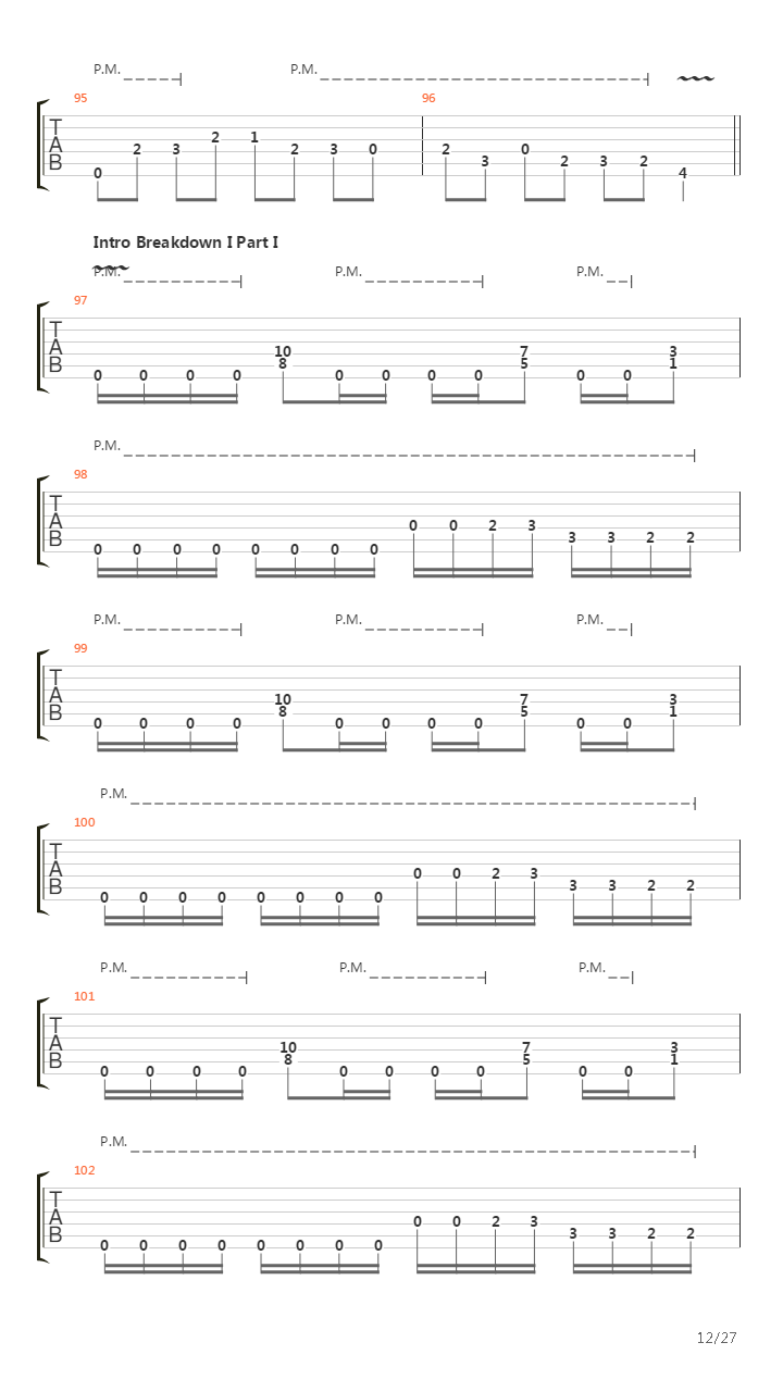 Bridge Of Destiny吉他谱