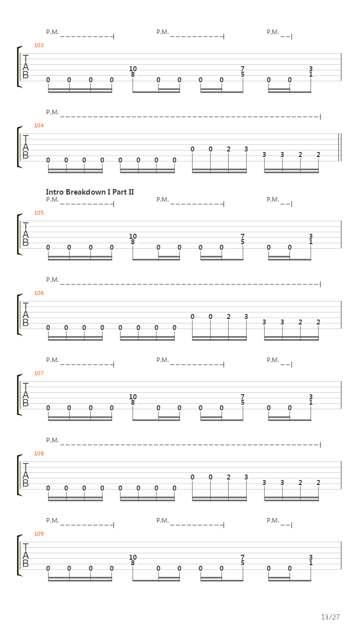 Bridge Of Destiny吉他谱