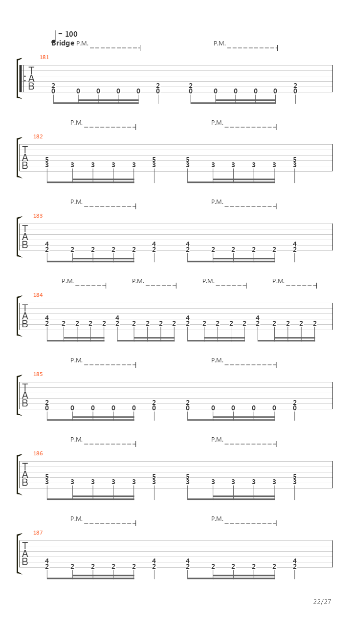 Bridge Of Destiny吉他谱