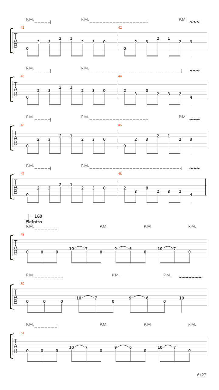 Bridge Of Destiny吉他谱