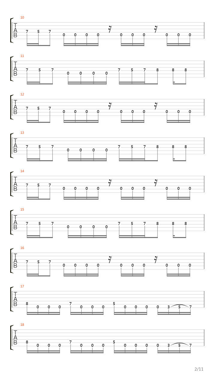 End Of The Line吉他谱