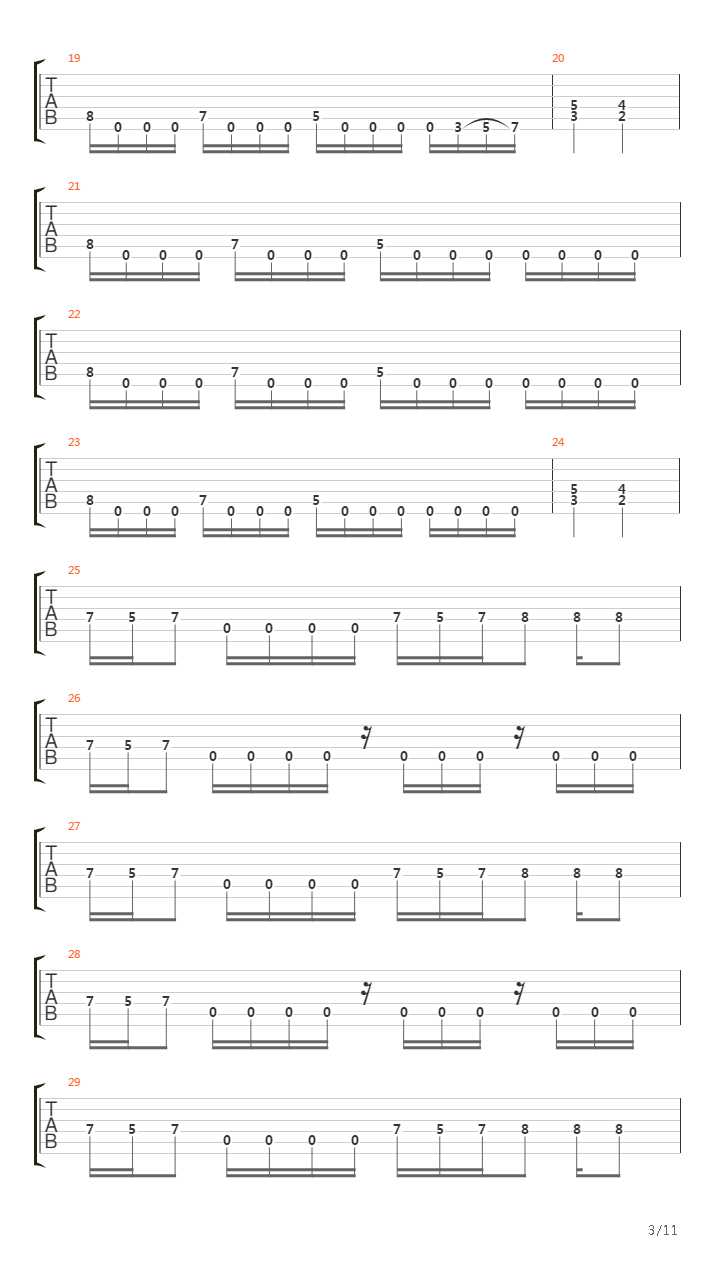 End Of The Line吉他谱