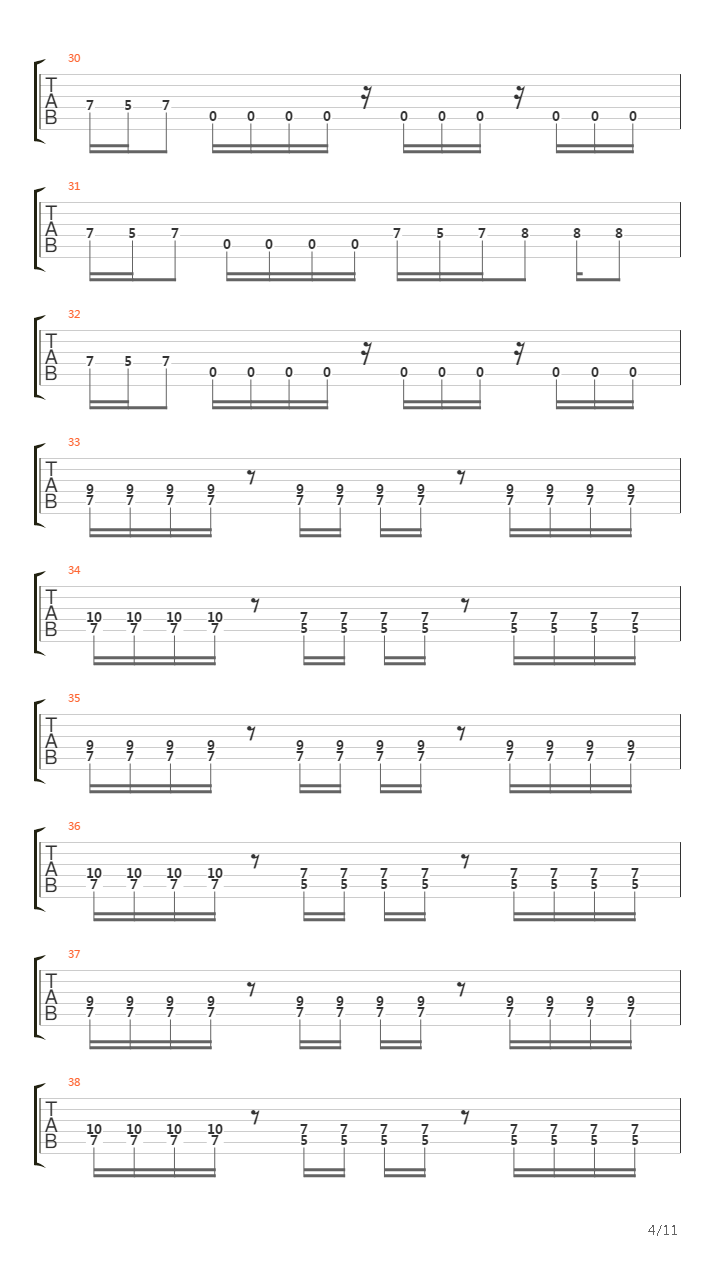 End Of The Line吉他谱