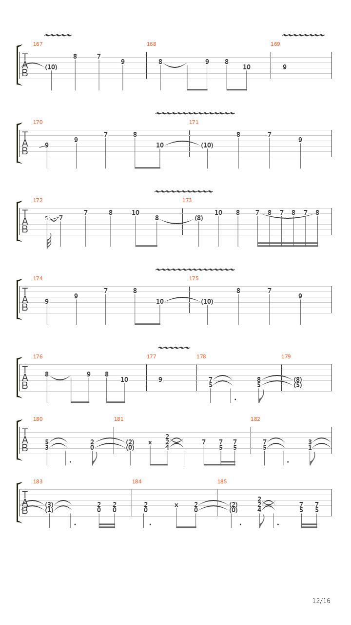 Fields Of Desolation吉他谱