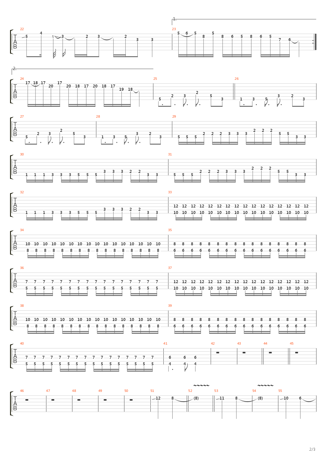 Hybrids Of Steel吉他谱