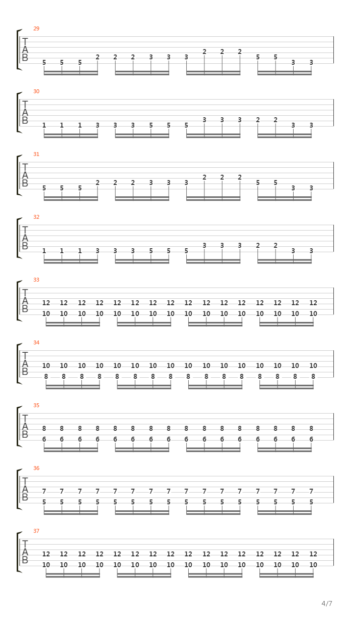 Hybrids Of Steel吉他谱