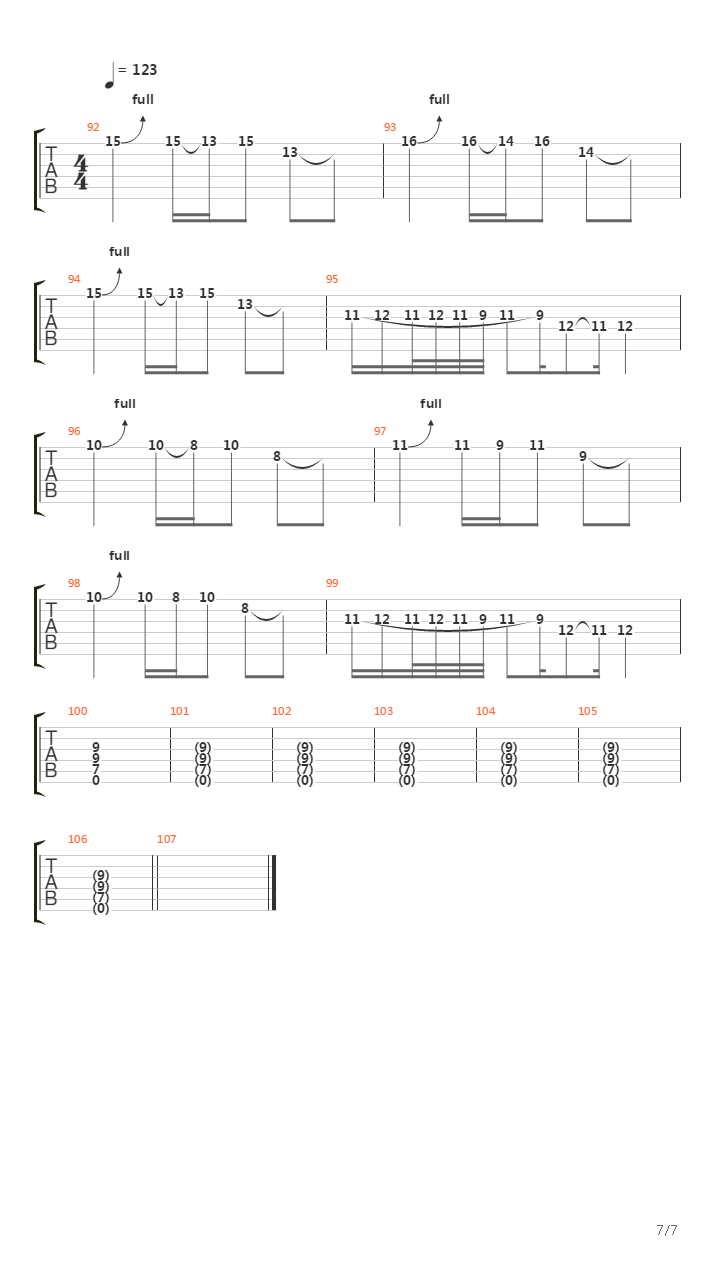 Hybrids Of Steel吉他谱