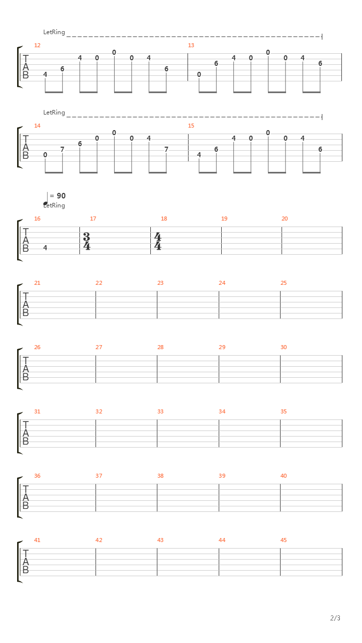 Intermezzo Liberte吉他谱