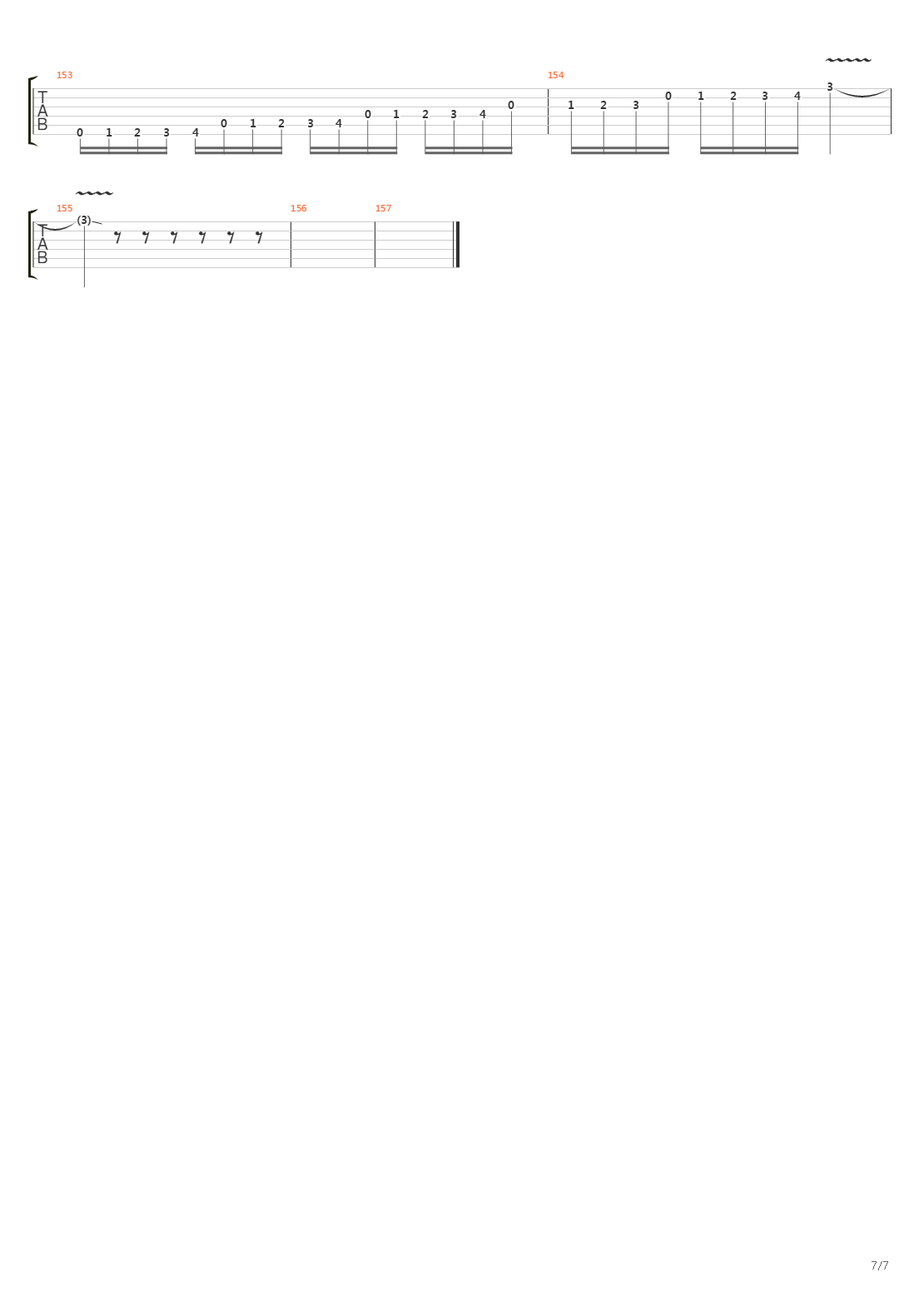 Kill With Power吉他谱