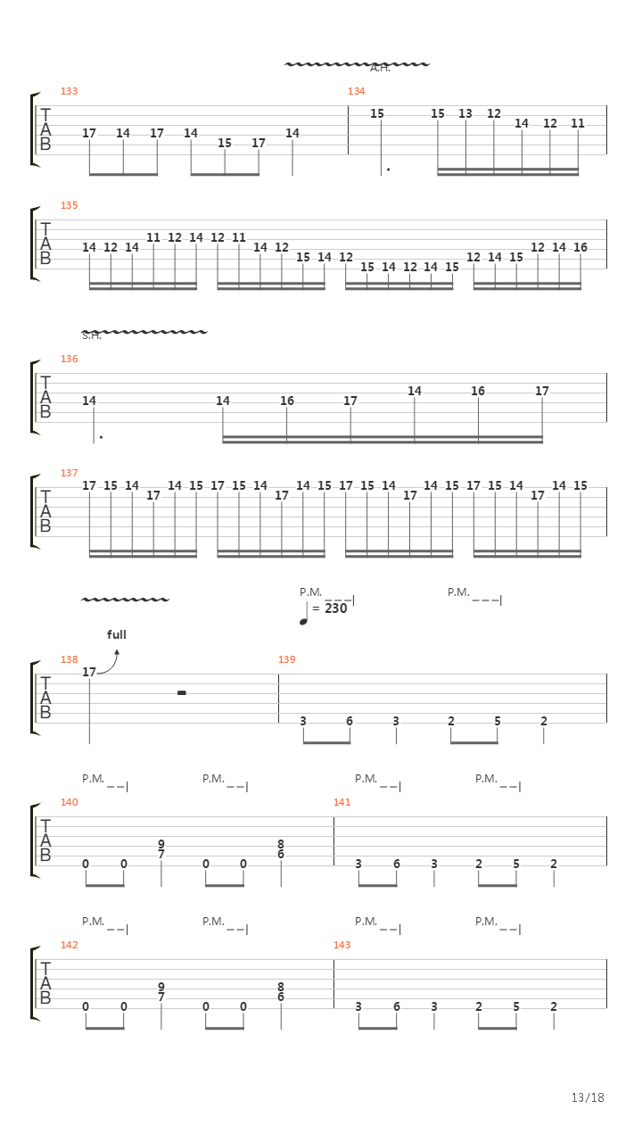 Transmigration Macabre吉他谱