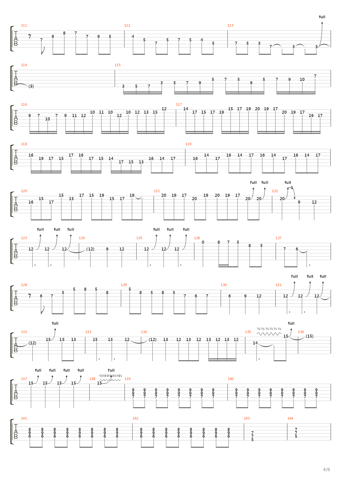 Web Of Lies吉他谱