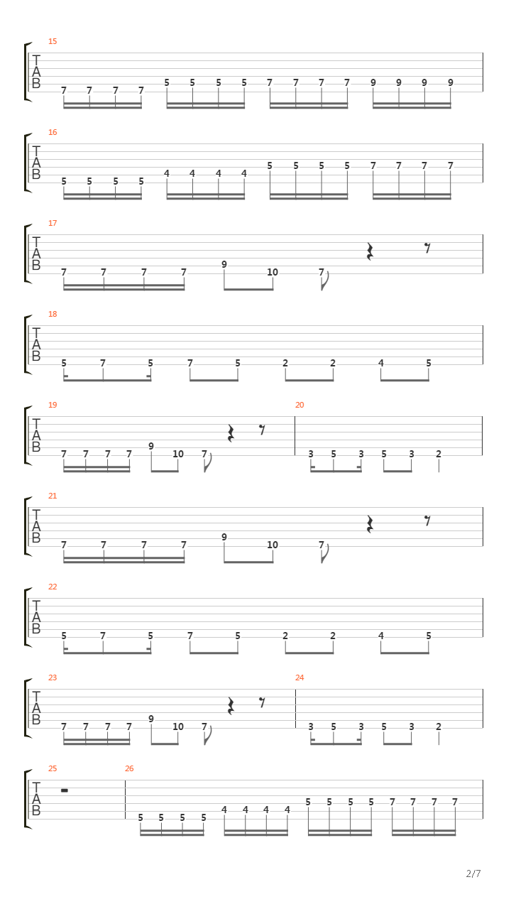 Balaclava吉他谱